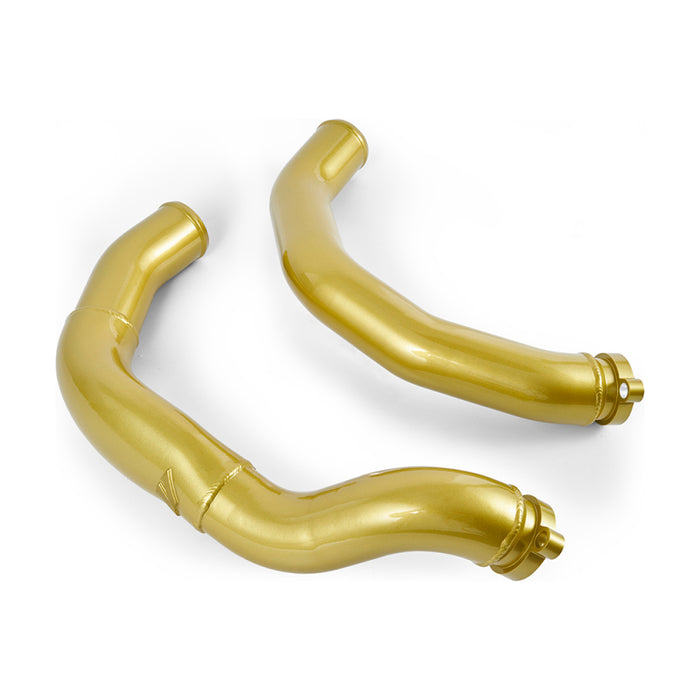 Mishimoto MMICP-F80-15CAY 2015-2020 BMW F80 M3/M4 Intercooler Pipe Kit Austin Yellow Metallic
