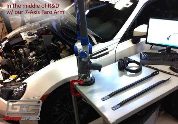 GrimmSpeed 091038 Subaru BRZ / Scion FR-S Master Cylinder Brace