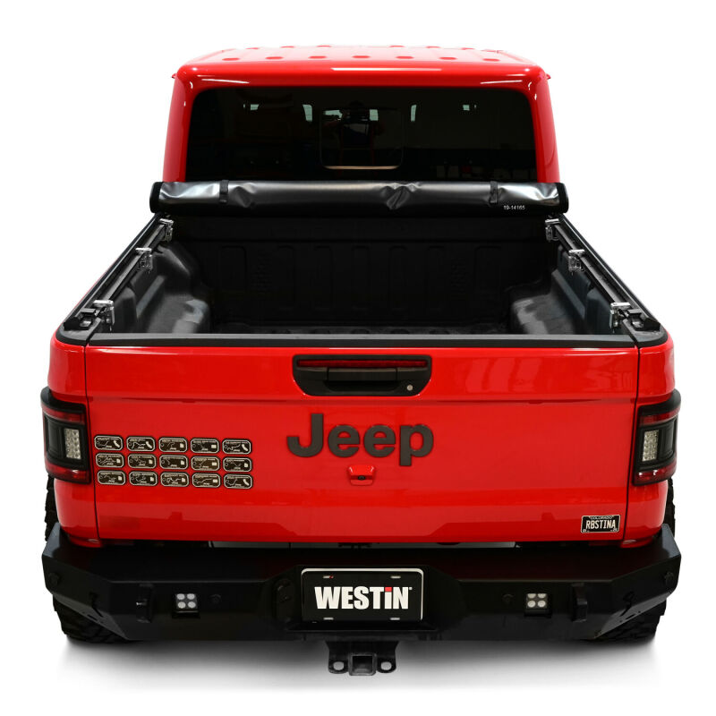 Westin 19-14165 20-24 Jeep Gladiator JT 5ft. Bed Soft Roll Tonneau Cover - Black