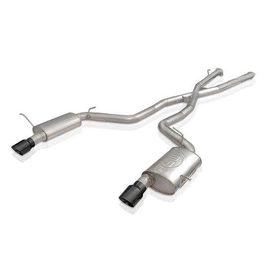 Stainless Works DUR11CBR-B 11-20 Dodge Durango 5.7L 3in Redline Catback w/4in Black Tips