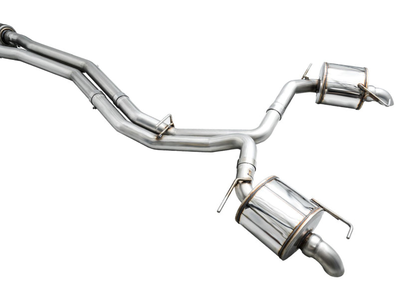 AWE Tuning 3015-31003 AWE Audi 2019-2023 C8 A6/A7 3.0T Touring Edition Cat-back Exhaust- Turn Downs