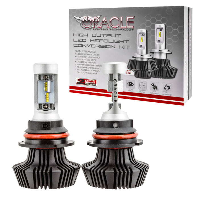 ORACLE Lighting 5241-001 Oracle 9007 4000 Lumen LED Headlight Bulbs (Pair) - 6000K