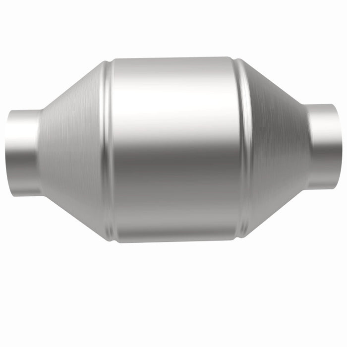 Magnaflow 51655 MagnaFlow Conv Univ 2.25in Inlet/Outlet Center/Center Round 3in Body L x 5in W x 8.75in Overall L