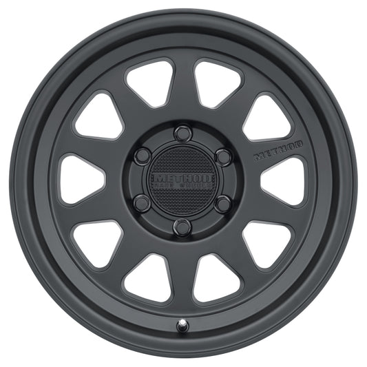 Method Wheels MR31689060518 Method MR316 18x9 +18mm Offset 6x5.5 106.25mm CB Matte Black Wheel