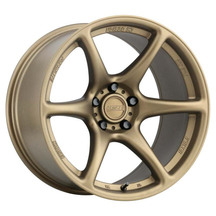 Kansei K11B-189512+22 K11B Tandem 18x9.5in / 5x114.3 BP / 22mm Offset / 73.1mm Bore - Bronze Wheel