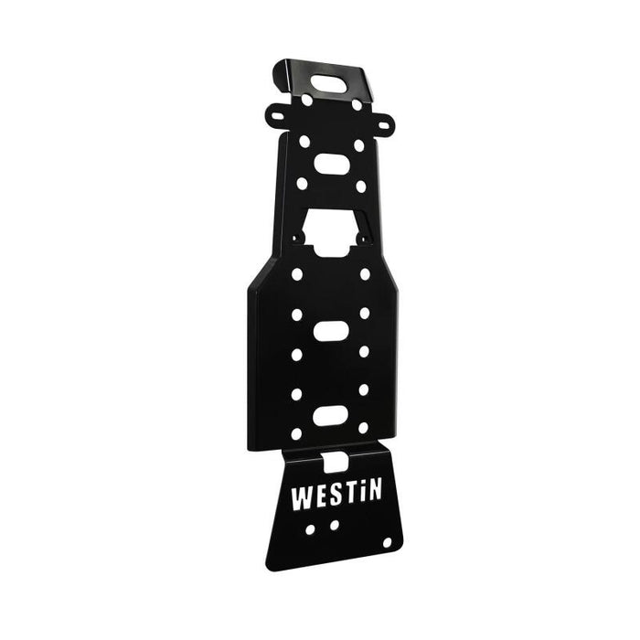 Westin 42-21125 /Snyper 07-11 Jeep Wrangler Transmission Pan Skid Plate - Textured Black