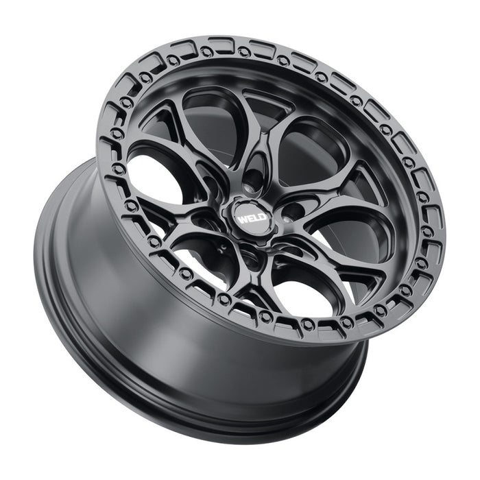 Weld W10809084500 Off-Road Ledge Six W108 20x9 / 6x139.7 BP / 5 In BS Satin Black Wheel