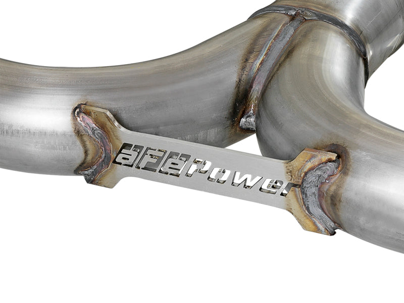 aFe 49-37002-1P Takeda 3in-2.5in SS Axle-Back Exhaust w/Polished Tips 2018 Hyundai Elantra GT Sport I4-1.6L(t)