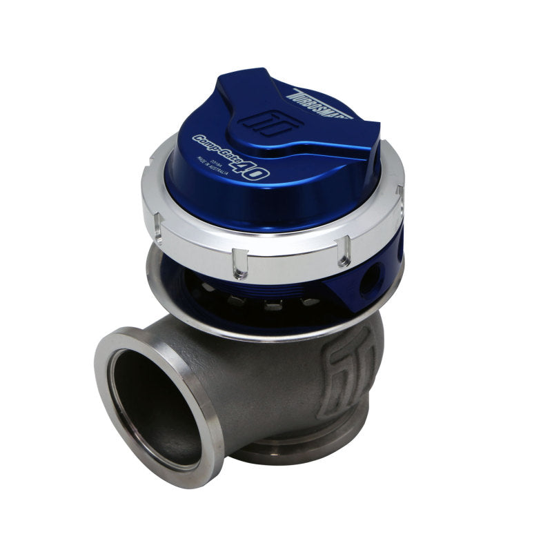 Turbosmart TS-0552-1011 WG40 Gen V Comp-Gate 40mm - 14 PSI Blue