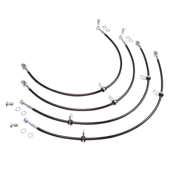 Chase Bays CB-H9201-FW 90-01 Acura Integra (w/Rear Disc) Caliper Brake Lines - Front & Rear Lines