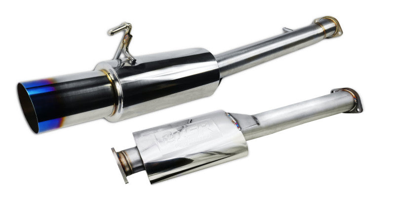 ISR Performance IS-GT-350Z-BT GT Single Exhaust With Burnt Tip- Nissan 350Z