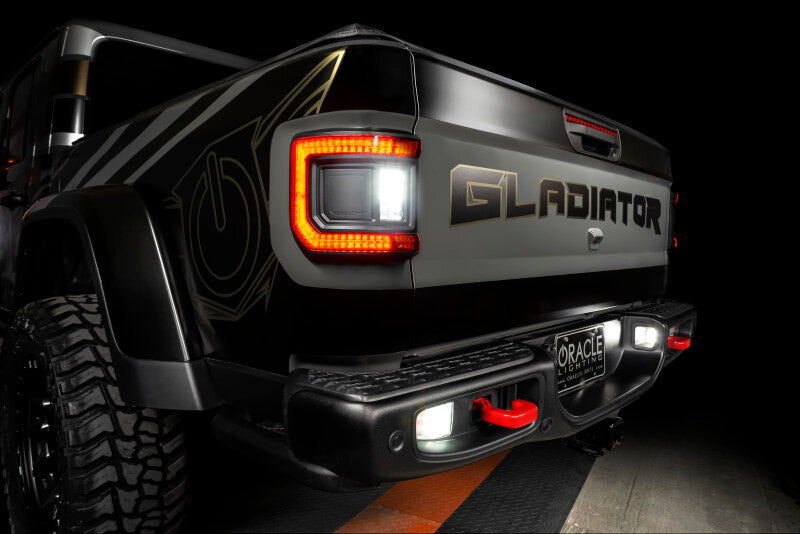 ORACLE Lighting 5882-504 Oracle Jeep Gladiator JT Flush Mount LED Tail Lights
