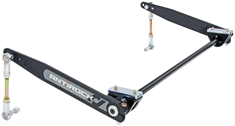 RockJock CE-9900XJF XJ Antirock Sway Bar Kit Front Bolt-On Aluminum Mounts 17in Forged Arms