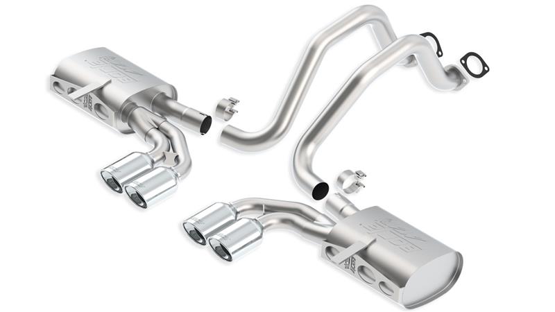 Borla 140428 97-04 Chevrolet Corvette 5.7L 8cyl ATAK SS Catback Exhaust