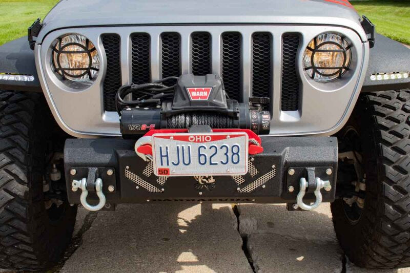 Fishbone Offroad FB22341 07-18 Jeep Wrangler JK Barracuda Modular Front Bumper - Base