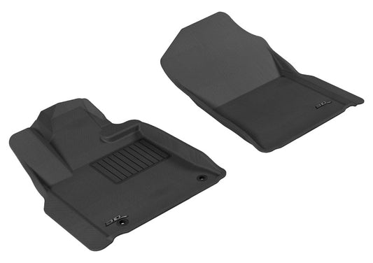 3D MAXpider L1TY14911509 2012-2020 Toyota Tundra Reg/DBL/Crewmax/Sequoia Kagu 1st Row Floormat - Black
