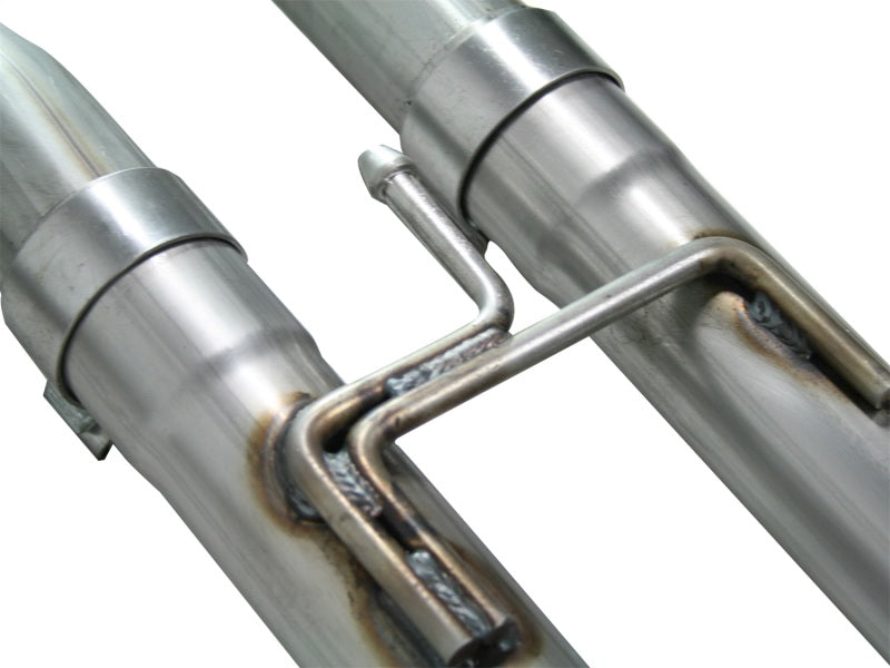 aFe 49-46102-B MACHForce XP Exhaust Cat-Back 2.5/3in SS-409 w/ Black Tip 04-12 Nissan Titan V8 5.6L