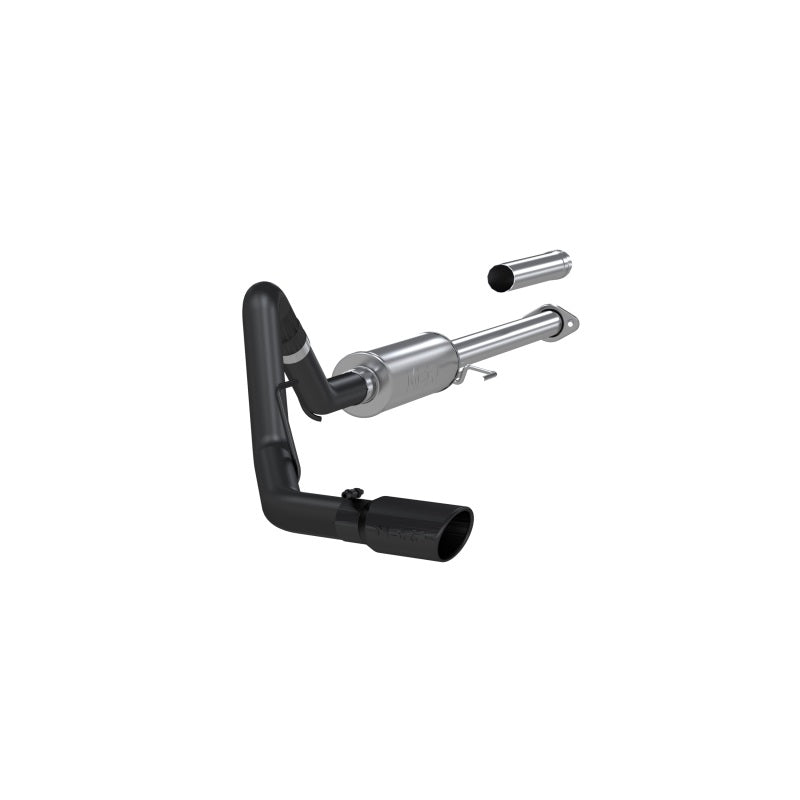 MBRP S5253BLK 2015 Ford F-150 2.7L / 3.5L EcoBoost 3in Cat Back Single Side Black Exhaust System