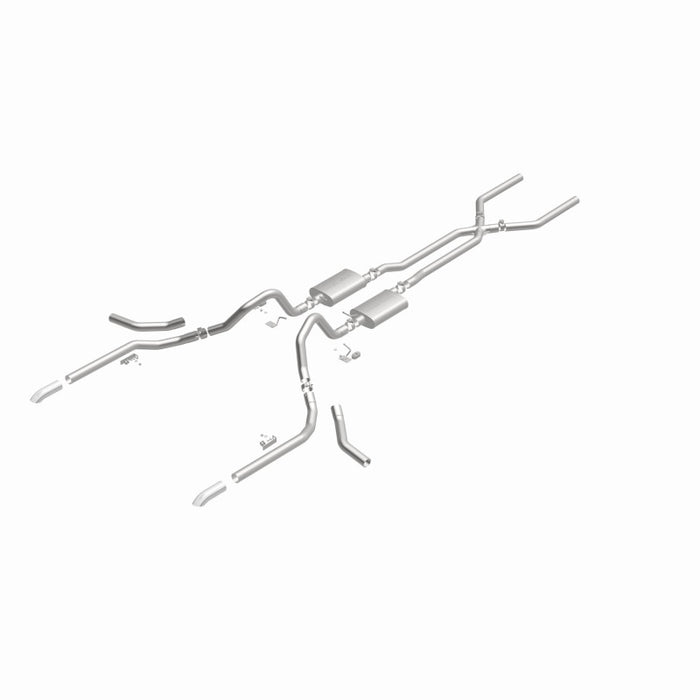 Magnaflow Perf Exhaust MAG15165 65-69 Crossmember Back Exhaust System 2.5in