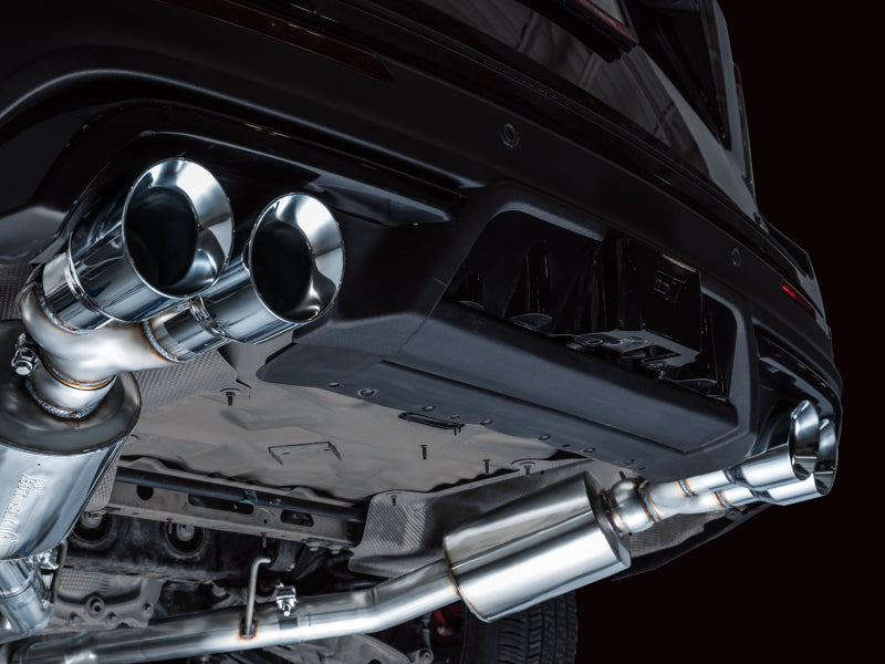 AWE Tuning 3015-42625 2020+ Ford Explorer ST Touring Edition Exhaust w/ Chrome Silver Tips