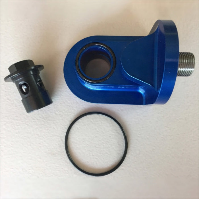 Ford Racing M-6880-B50 Push Rod V8 90 Degree Billet Oil Filter Adapter