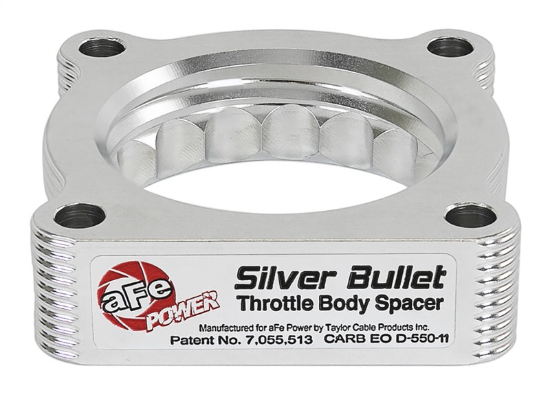 aFe 46-38002 Silver Bullet Throttle Body Spacers TBS Toyota Tacoma 05-11 V6-4.0L