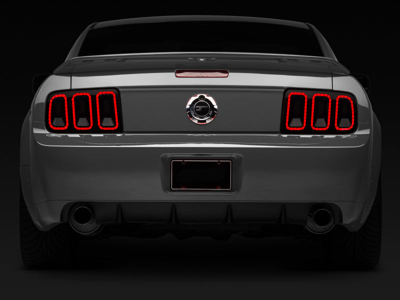 Raxiom 49169 05-09 Ford Mustang Gen5 Tail Lights- Black Housing (Smoked Lens)