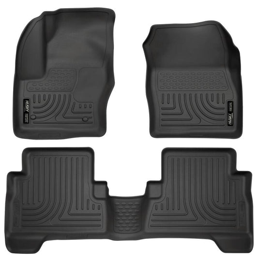 Husky Liners 99741 2013 Ford Escape WeatherBeater Combo Black Floor Liners