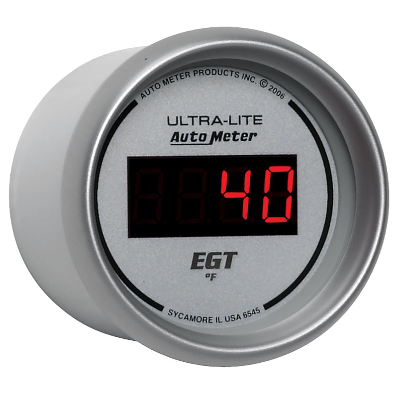 AutoMeter 6545 Autometer Ultra-Lite 52MM 0-2000 Degree Digital Pyrometer
