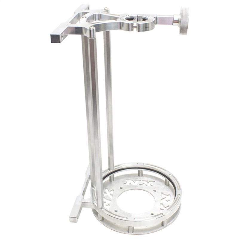 Nitrous Express 11108S-10 Stand Up Billet Bottle Bracket for 10lb Bottle (Flat Mount)