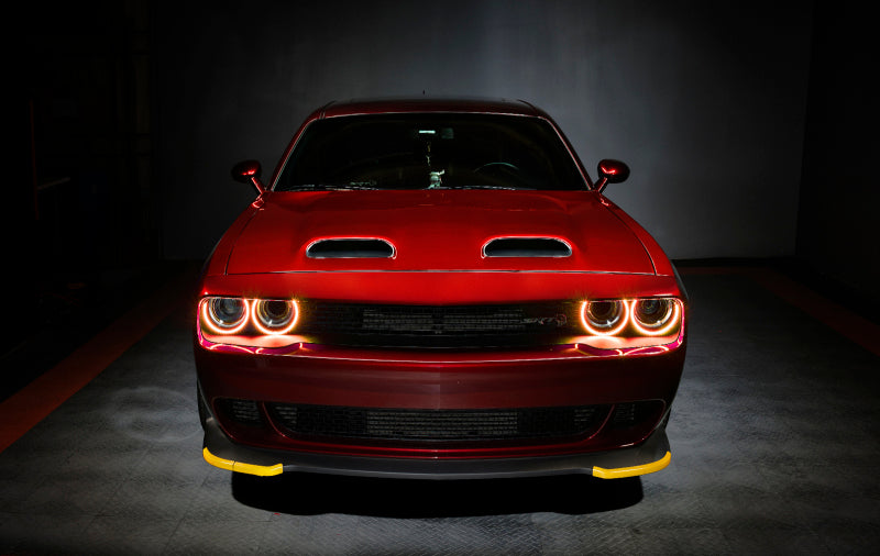 ORACLE Lighting 3990-332 Oracle 15-21 Dodge Challenger Dynamic Surface Mount Headlight Halo Kit - - Dynamic SEE WARRANTY
