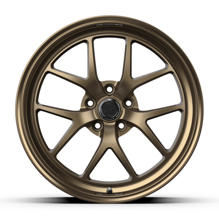 fifteen52 RSSBL-99554+38 Sector RSR 19x9.5 5x114.3 38mm ET 73.1mm Center Bore Matte Bronze w/ Gloss Lip