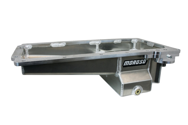Moroso MOR21159 GM LS Swap Oil Pan RR 7qt Baffled - Aluminum