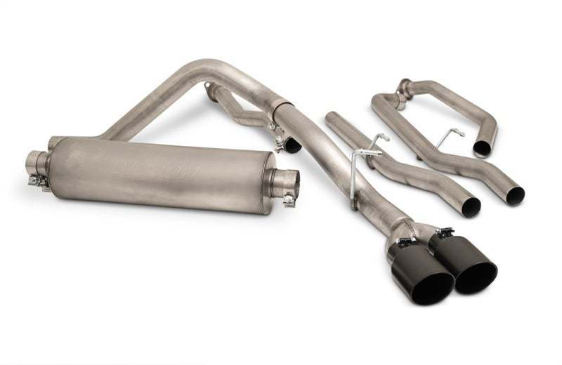 Gibson 67104B 2022 Toyota Tundra 3.5L-T V6 5.5ft bed 2.5in Cat-Back Dual Sport Exhaust - Black Elite