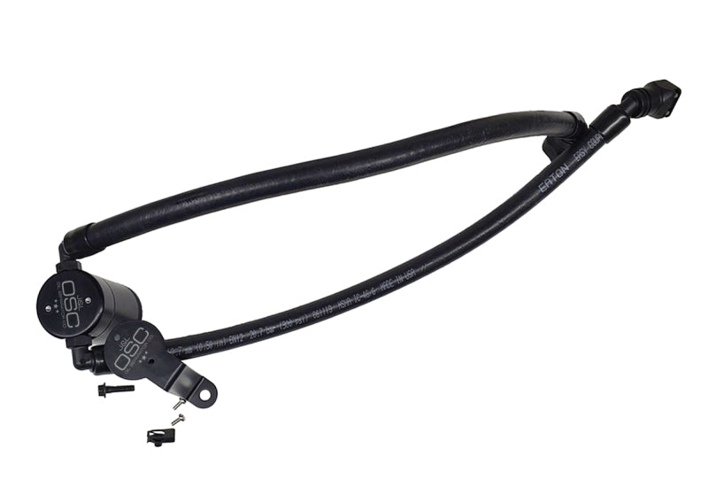 J&L 3052P-B 2020-2025 Ford Explorer 3.0L EcoBoost Oil Separator 3.0 Passenger Side - Black Anodized