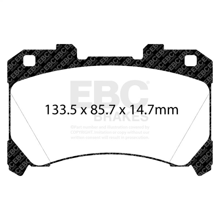 EBC DP42430R 2023+ Toyota GR Corolla Yellowstuff Front Brake Pads