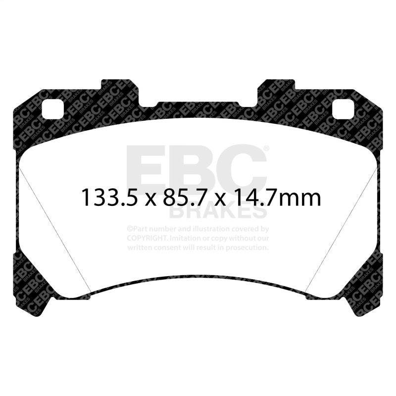 EBC DP42430R 2023+ Toyota GR Corolla Yellowstuff Front Brake Pads