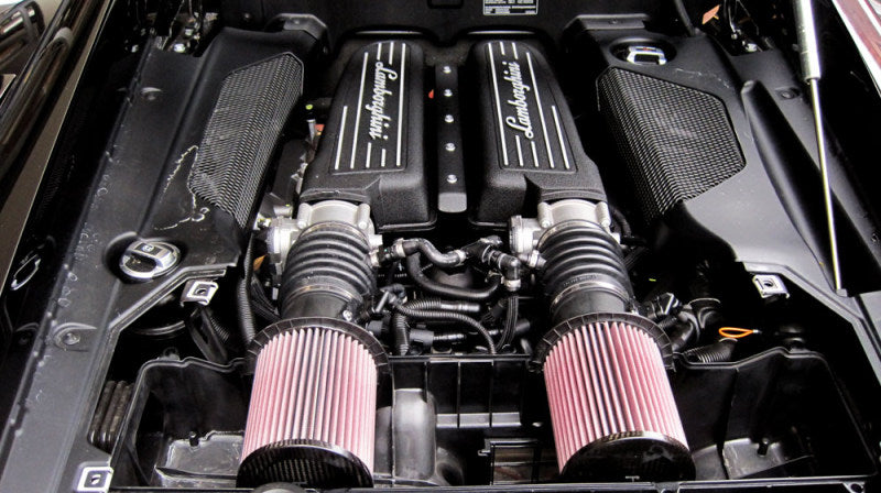K&N Engineering E-0669 K&N Replacement Air Filter for 09-13 Audi R8 5.2L V10 / 09-13 Lamborghini Gallardo 5.2L V10