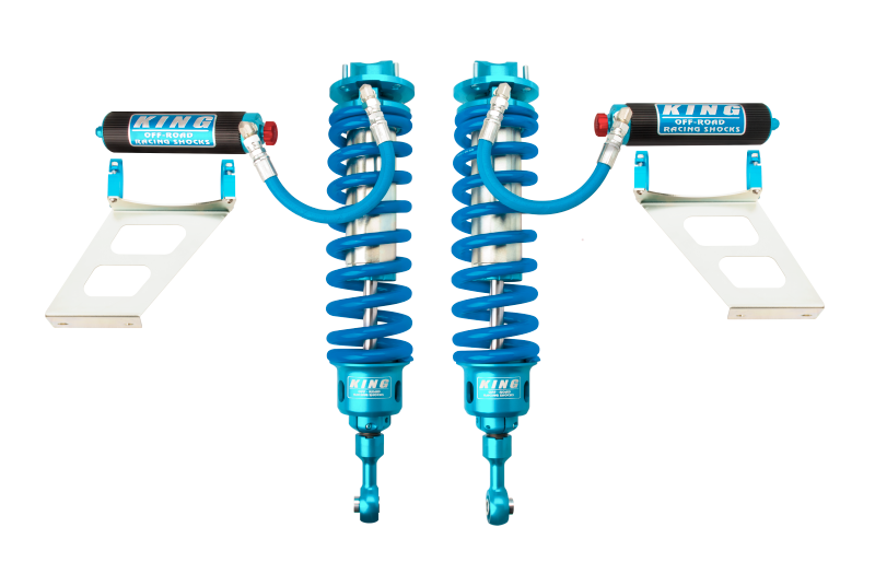 King Shocks 33001-405A 2007+ Toyota Tundra Front Stage 3 Race Kit 3.0 Dia Remote Res Coilover w/Adjuster (Pair)
