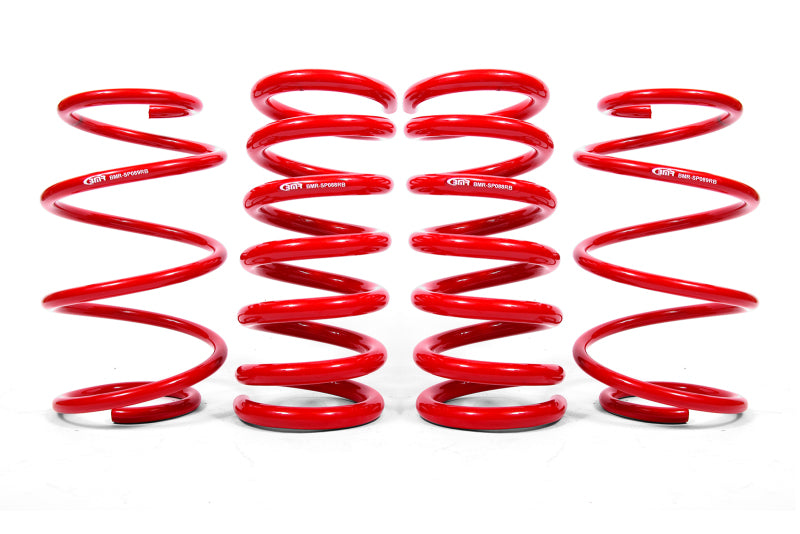 BMR Suspension SPD763R BMR 15-20 Ford Mustang S550 Lowering Spring Kit (Set Of 4) - Red