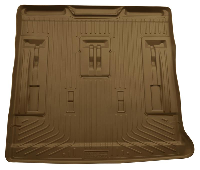 Husky Liners 28253 07-13 GM Escalade/Suburban/Yukon WeatherBeater Tan Rear Cargo Liners