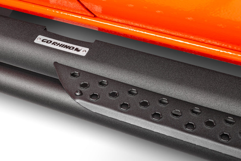 Go Rhino DT60080T Dominator Xtreme DT Side Steps - Tex Blk - 80in. (Boards ONLY/Brackets Req.)