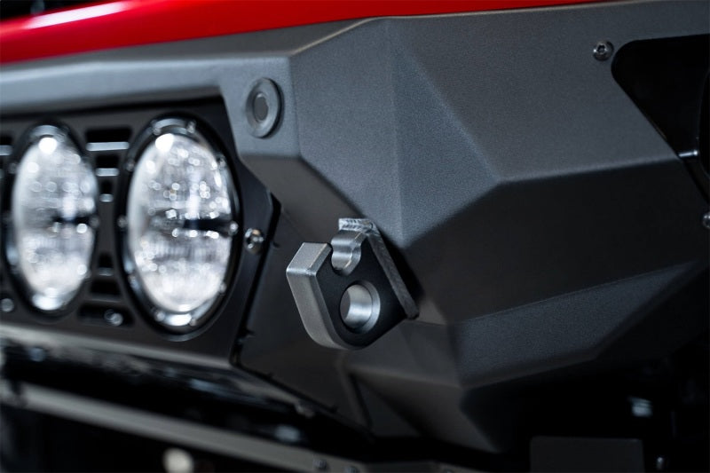 Addictive Desert Designs F230194130103 21-22 Ford Bronco Bomber Front Bumper (w/ 3 Rigid 360 Mounts)