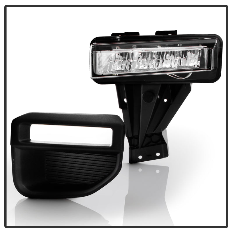 SPYDER 9051135 Spyder 20-22 Ford F250/F350 Super Duty OEM Full LED Fog Lights W/ Switch - Clear
