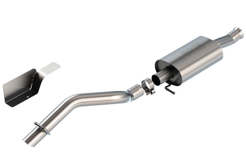 Borla 140861 18-21 Jeep Wrangler JL 2.0L 2DR Climber 2.75in Turn Down Tip S-Type Cat-Back Exhaust