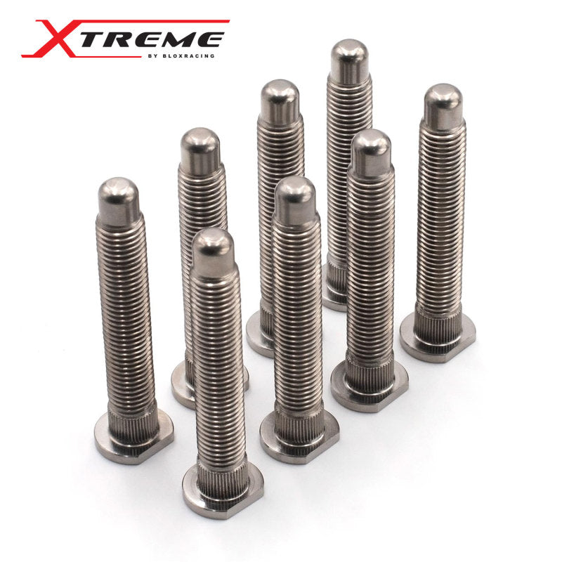 BLOX Racing BXAC-00176 Honda Xtreme Titanium Wheel Studs 12 x 1.50mm - Set of 8