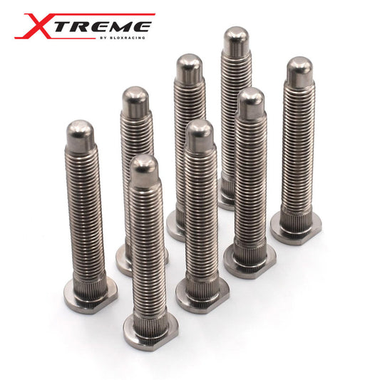 BLOX Racing BXAC-00176 Honda Xtreme Titanium Wheel Studs 12 x 1.50mm - Set of 8