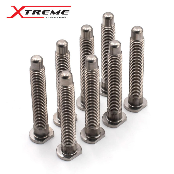 BLOX Racing BXAC-00176 Honda Xtreme Titanium Wheel Studs 12 x 1.50mm - Set of 8