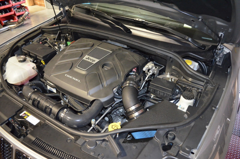 Injen PF5014WB 14-16 Jeep Grand Cherokee 3.0L V6 Turbo Wrinkle Black Short-RAM Intake w/MR Tech & Heatshield