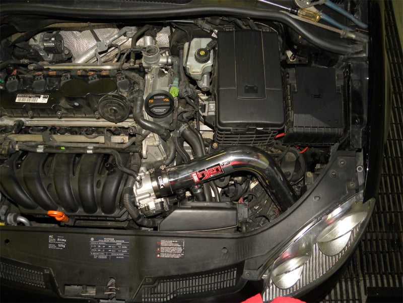 Injen SP3027BLK 09-10 VW Golf 2.5L Black Cold Air Intake w/ MR Tech/Air Fusion/Nano-Fiber Filter (NO MAF)